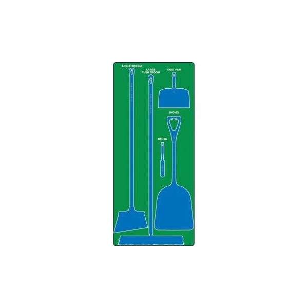 Accuform DRY ZONE STOREBOARDS ULTRA PSB710GNBU PSB710GNBU - main